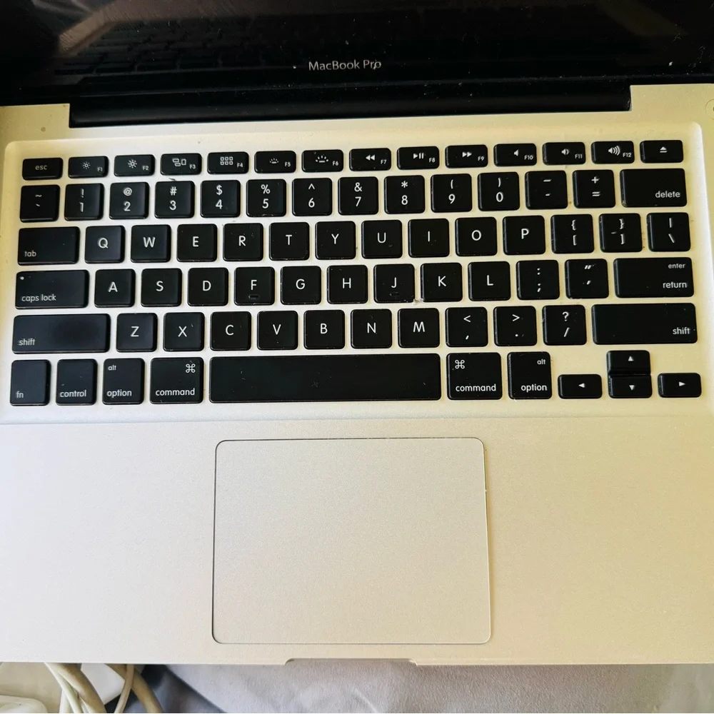 Apple Silver MacBook Pro Laptop with Iconic Design